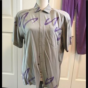 Vintage Anne Pinkerton Silk Top